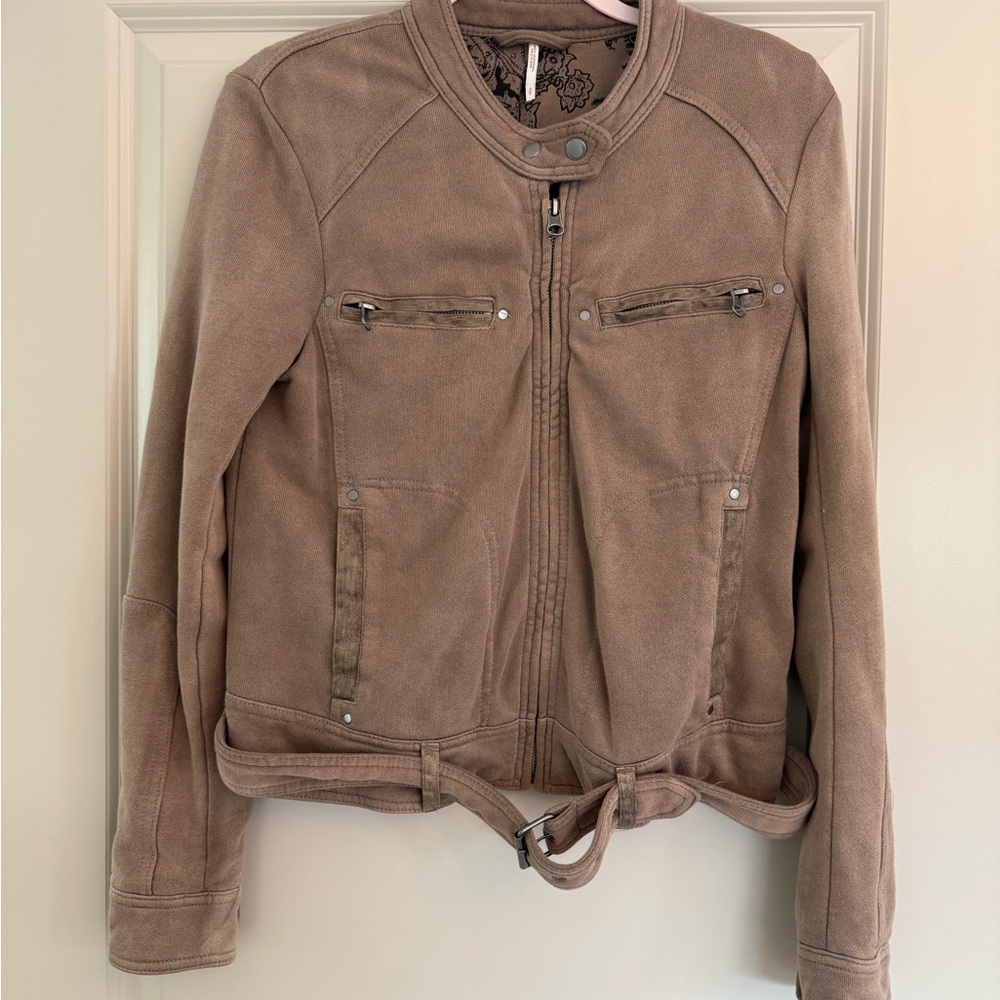 Free People Motto Bomber Jacket